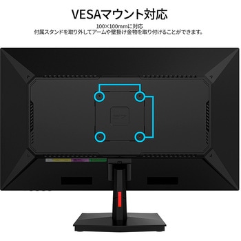 ゲーミング27型/3840×2160/HDMI×1、DP×1、Type-C×1/ブラック/スピーカー有/2年保証 JAPANNEXT