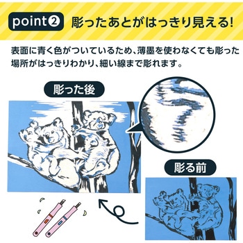 安全カラー版画ベニヤ - アーテック[学校教材・教育玩具]