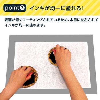 安全カラー版画ベニヤ - アーテック[学校教材・教育玩具]