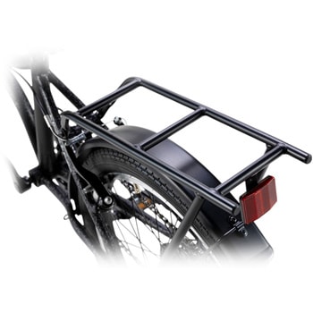 防災サイクル 20型6段変速付きミニベロ MINI VELO 2025モデル ノンパンク仕様 ※オプション前カゴ付き【完成組立品】 Jeep(ジープ)