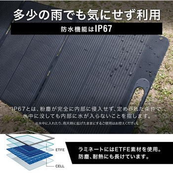 PowerArQ Solar 210W ソーラーパネル 折りたたみ式 - PowerArQ