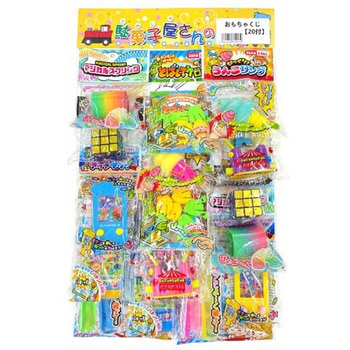 駄菓子屋さんのおもちゃくじ【100x20付】 龍屋