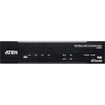 4ch Dante入力対応 DSPミキサー ATEN