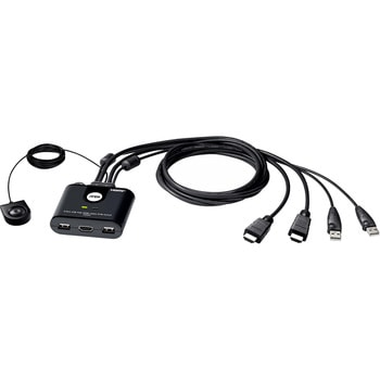 2ポートUSB HDMIケーブルKVMスイッチ(FHD対応) ATEN