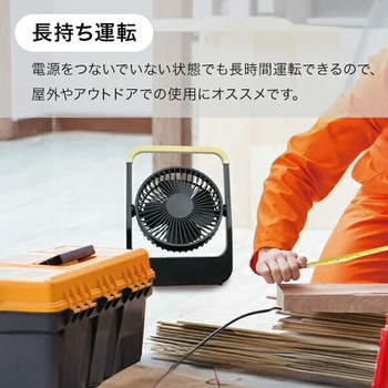扇風機 アウトドアファン どこでもFANTASTIC ホーム&アウトドア TOPLAND