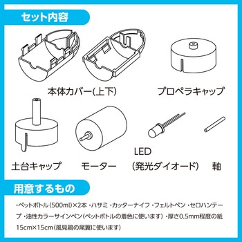 風力発電工作20セット(ケース入) アーテック(学校教材・教育玩具)