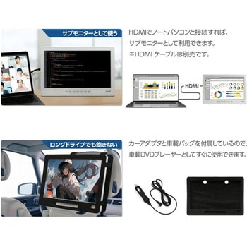 14インチ防水フルセグDVDプレーヤー ダイアモンドヘッド