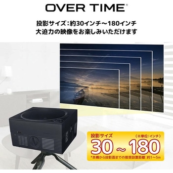 TVチューナー&DVD付 LEDプロジェクター ダイアモンドヘッド