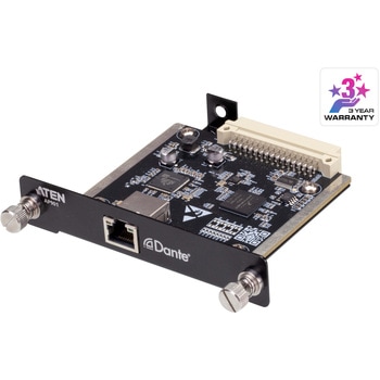 ATEN DSPパワーアンプ APシリーズ用 Dante入力拡張カード ATEN