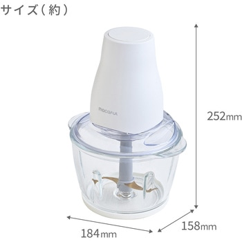 らく洗いフードプロセッサー マカフル