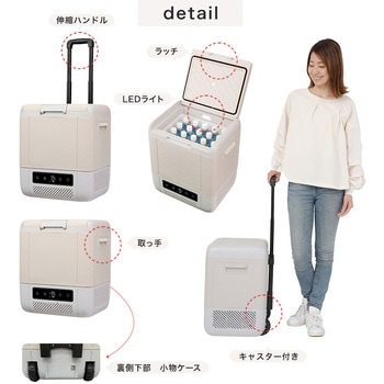 ポータブル冷凍・冷蔵庫 18L ユアサ(ユアサプライムス)