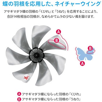 扇風機 DCモーター プラズマクラスター搭載 左右首振り シャープ