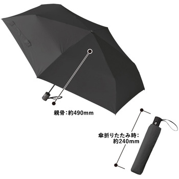 自動開閉遮光折りたたみ傘(軽量タイプ) MARKLESS STYLE