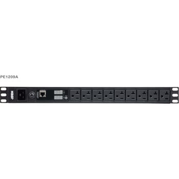 ラック用電源タップ(1U/100V/20A/NEMAタイプ 9ポート/計測機能対応) ATEN