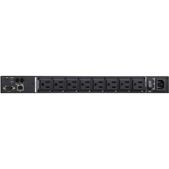 計測機能・リモート電源制御機能搭載 1U筐体分離タイプ 8アウトレットeco PDU ATEN