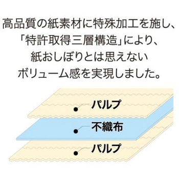 紙おしぼり クリール 角田紙業