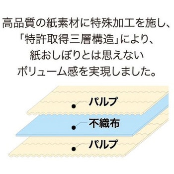 紙おしぼり クリール 角田紙業