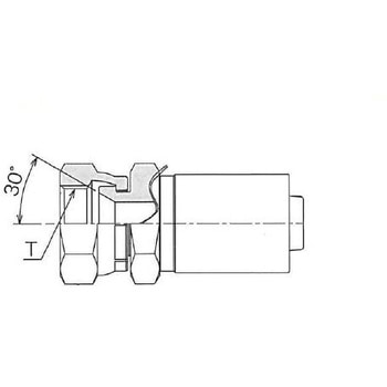 SR04(15K)口金具 鉄 - 清水製作所[継手]
