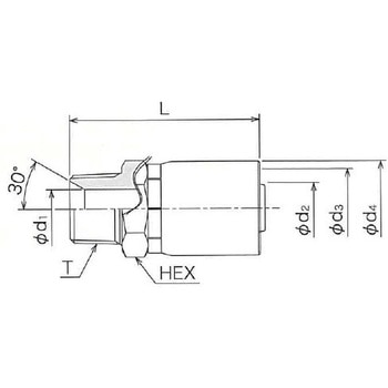 SR01(1W)口金具 SUS 清水製作所(継手)