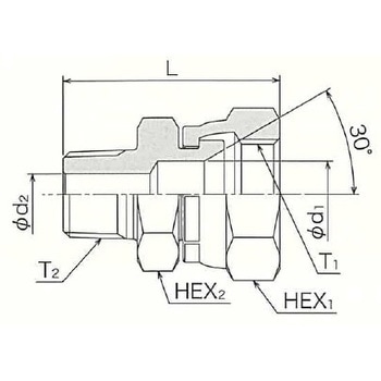 SR16(異径)アダプター 清水製作所[継手]