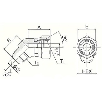 UL45(1613)GUアダプター - 清水製作所[継手]