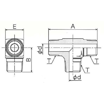T-R-R-R T型アダプター 清水製作所(継手)