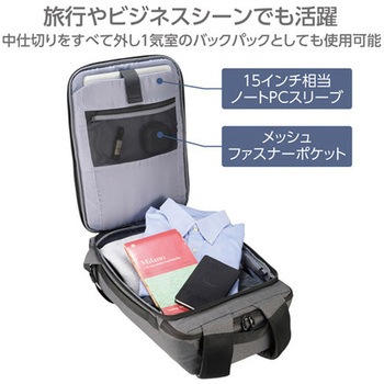 ハクバ プラスシェル シティ ジップバックパック15 G05 カメラバッグ ハクバ写真産業
