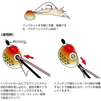 桜幻 デルタシンカーTG がまかつ Gamakatsu