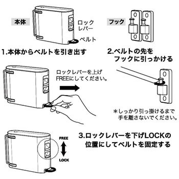 ブルックリンランドリール ベルト式室内物干し マテリアルワールド