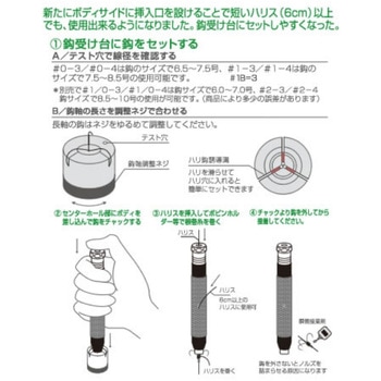 鮎イカリ用鈎巻き器 OWNER(オーナーばり)