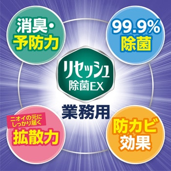 リセッシュ除菌EX 消臭ストロング 業務用 花王 さわやかなハーブの香り - 【通販モノタロウ】