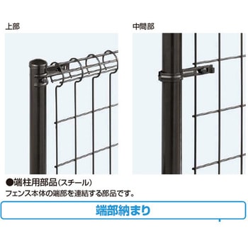 イーネットフェンス 2M型 間仕切中柱部品 T180 YKK AP