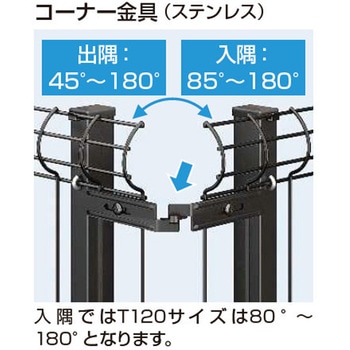 イーネット 3F型コーナー部品 YKK AP