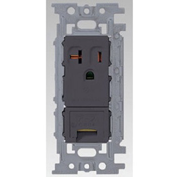 アースターミナル付兼用接地コンセント 東芝ライテック