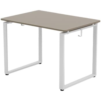 オフィスデスク スタンダード天板 幅100/120/140cm 奥行70cm YAMAZEN(山善)