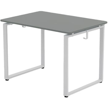 オフィスデスク スタンダード天板 幅100/120/140cm 奥行70cm YAMAZEN(山善)