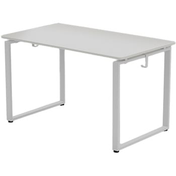 オフィスデスク スタンダード天板 幅100/120/140cm 奥行70cm YAMAZEN(山善)