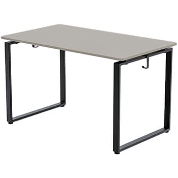 オフィスデスク スタンダード天板 幅100/120/140cm 奥行70cm YAMAZEN(山善)