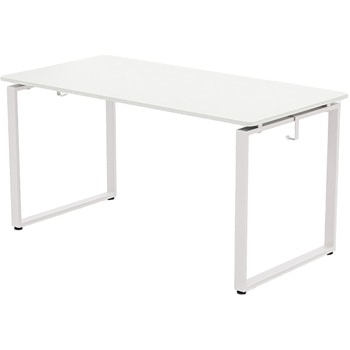 オフィスデスク スタンダード天板 幅100/120/140cm 奥行70cm YAMAZEN(山善)