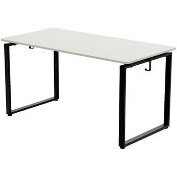 オフィスデスク スタンダード天板 幅100/120/140cm 奥行70cm YAMAZEN(山善)