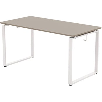 オフィスデスク スタンダード天板 幅100/120/140cm 奥行70cm YAMAZEN(山善)