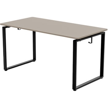 オフィスデスク スタンダード天板 幅100/120/140cm 奥行70cm YAMAZEN(山善)