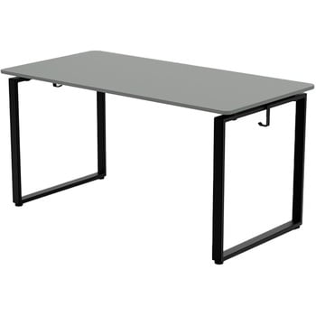 オフィスデスク スタンダード天板 幅100/120/140cm 奥行70cm YAMAZEN(山善)