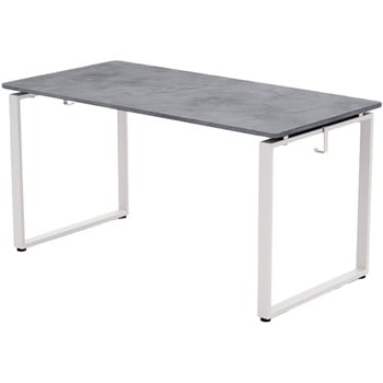 オフィスデスク スタンダード天板 幅100/120/140cm 奥行70cm YAMAZEN(山善)