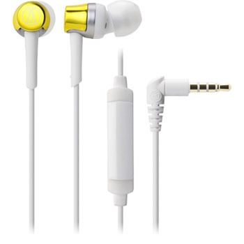 ATH-CKR30iS YL スマートフォン用インナーイヤーヘッドホン audio-technica 19572176