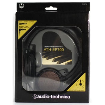 audio-technica 楽器用モニターヘッドホン ATH-EP700 BW