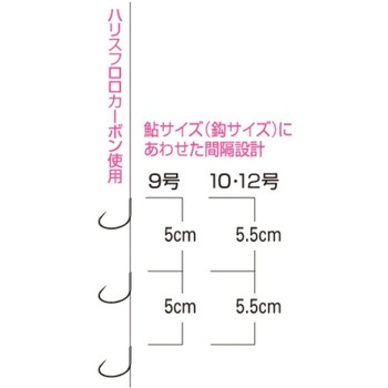 荒瀬チラシ3本 OWNER(オーナーばり)