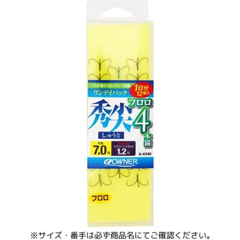 ワンデイパック 秀尖フロロ4本錨 - OWNER(オーナーばり)