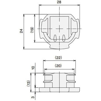 GFA-405 GF Lスロットインナーキャップ SUS(エスユウエス) グリーン