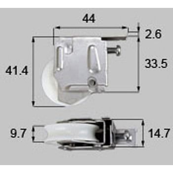 戸車(部品) トステム(LIXIL)